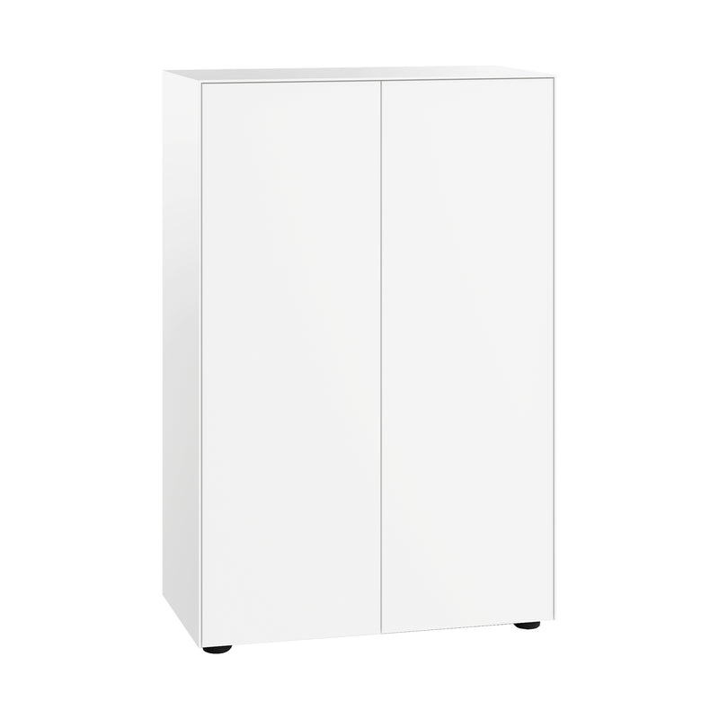 Piure - Nex Pur Box Kommode | mit Türen / 80 x 100 x 40 cm / weiß RAL 9016