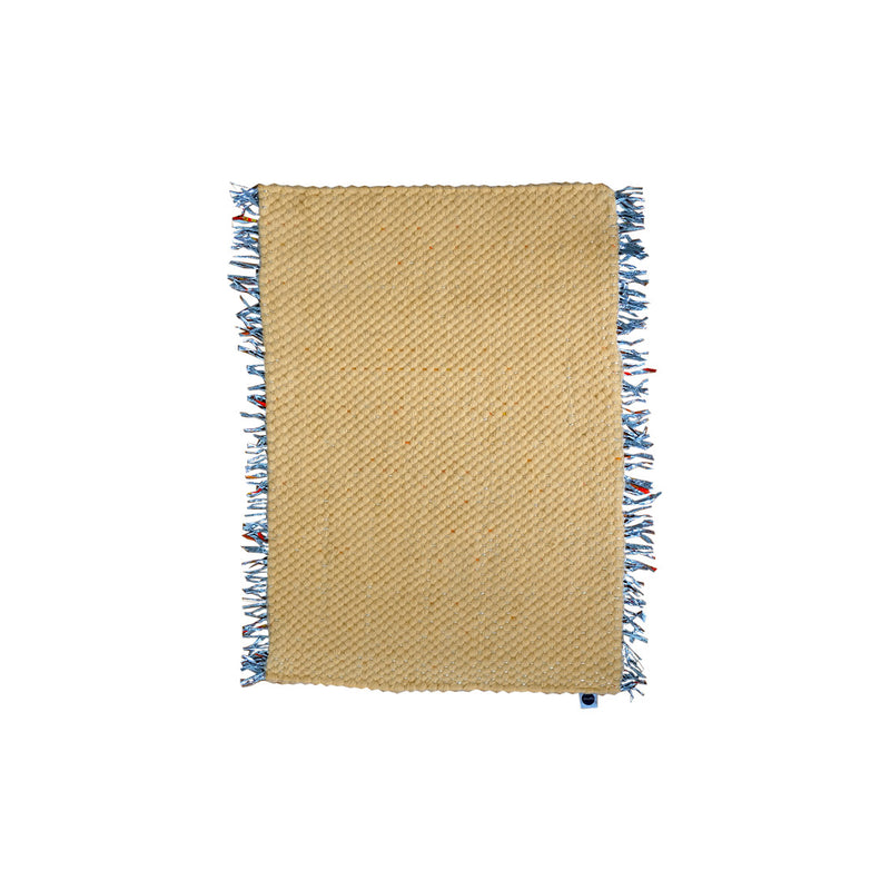Nomad - Candy Wrapper Rug BOLD leather & lace | 120 x 80 cm