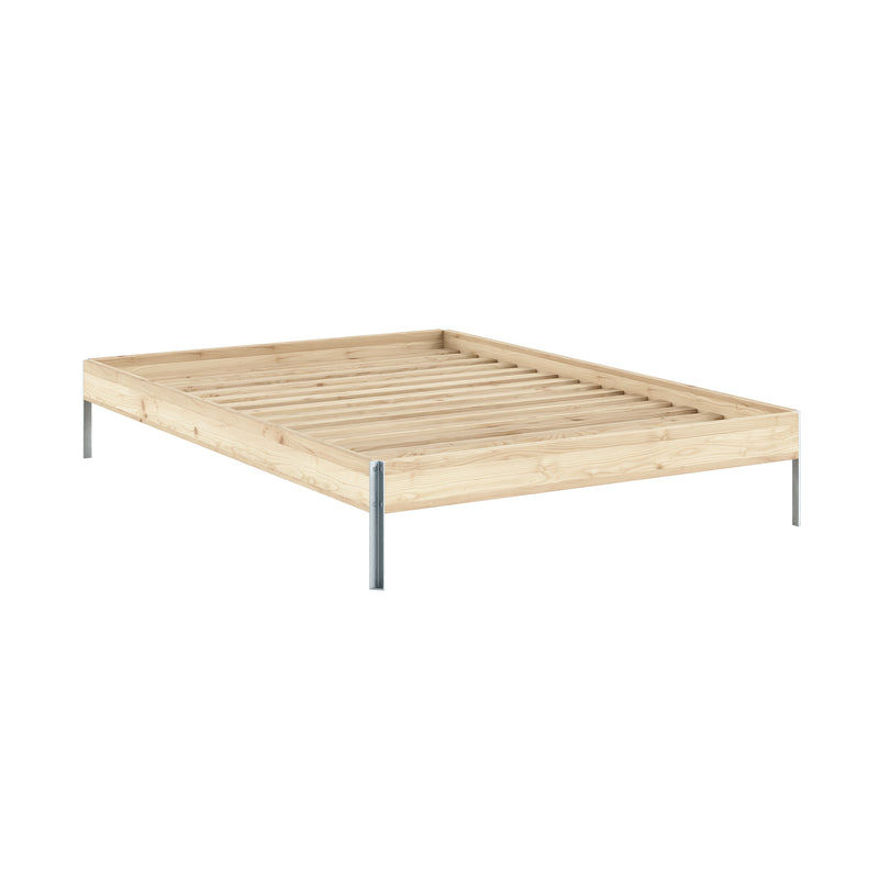 Karup - Core Bett | 140 x 200 cm / Kiefer natur / raw