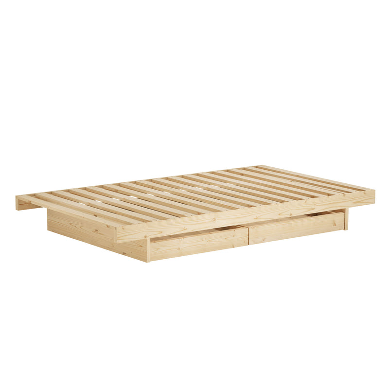 Karup - Kanso Bett | mit 4 Schubladen / 90 x 200 cm