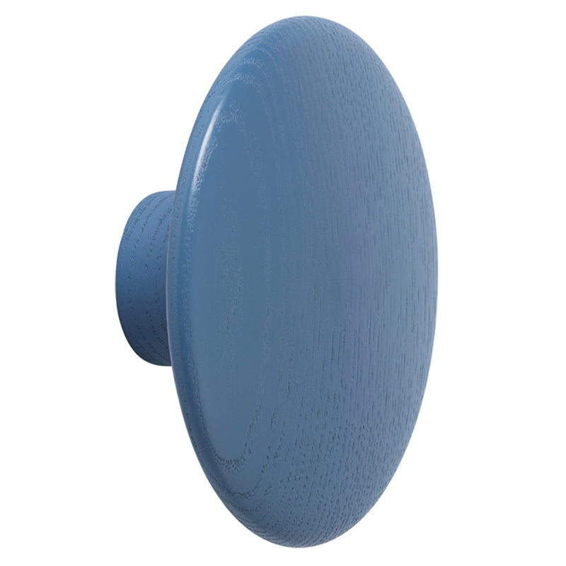 Muuto - Wandhaken The Dots Wood | L / blassblau