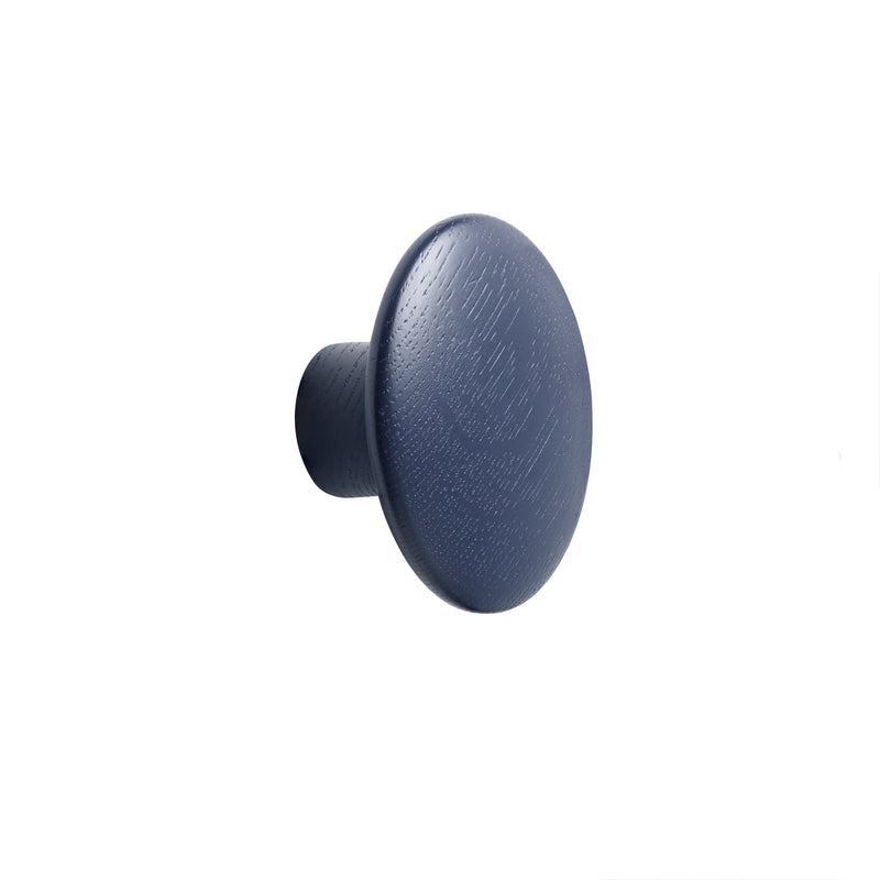 Muuto - Wandhaken The Dots Wood | S / nachtblau
