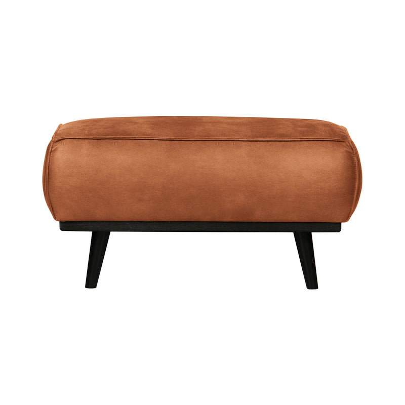 WOOOD - Statement Hocker | Ecoleder cognac