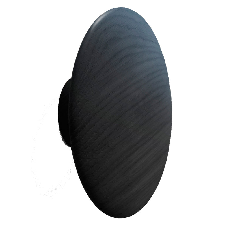 Muuto - Wandhaken The Dots Wood | L / schwarz