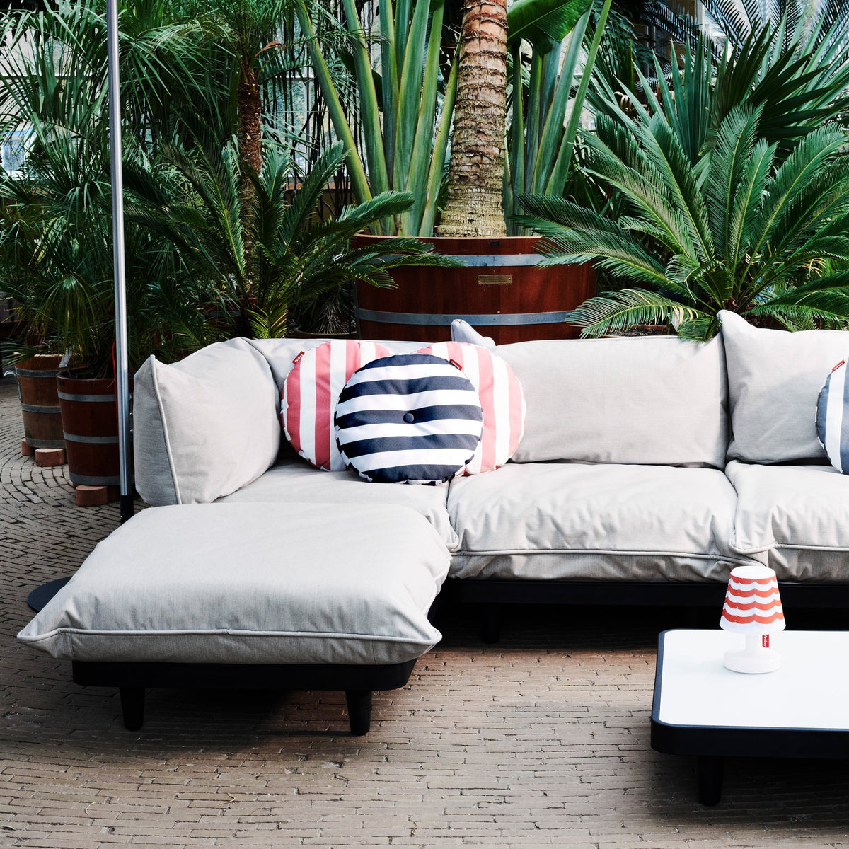 Fatboy – Paletti outdoor sofa set | small / sahara