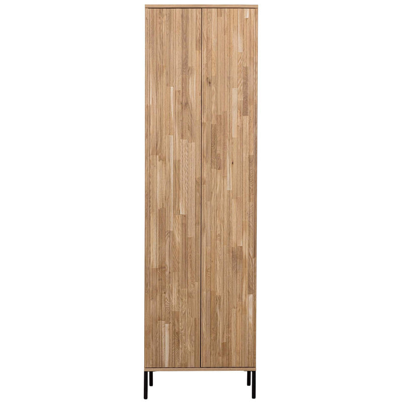 WOOOD - Gravure Schrank mit Schubladen | Eiche natur