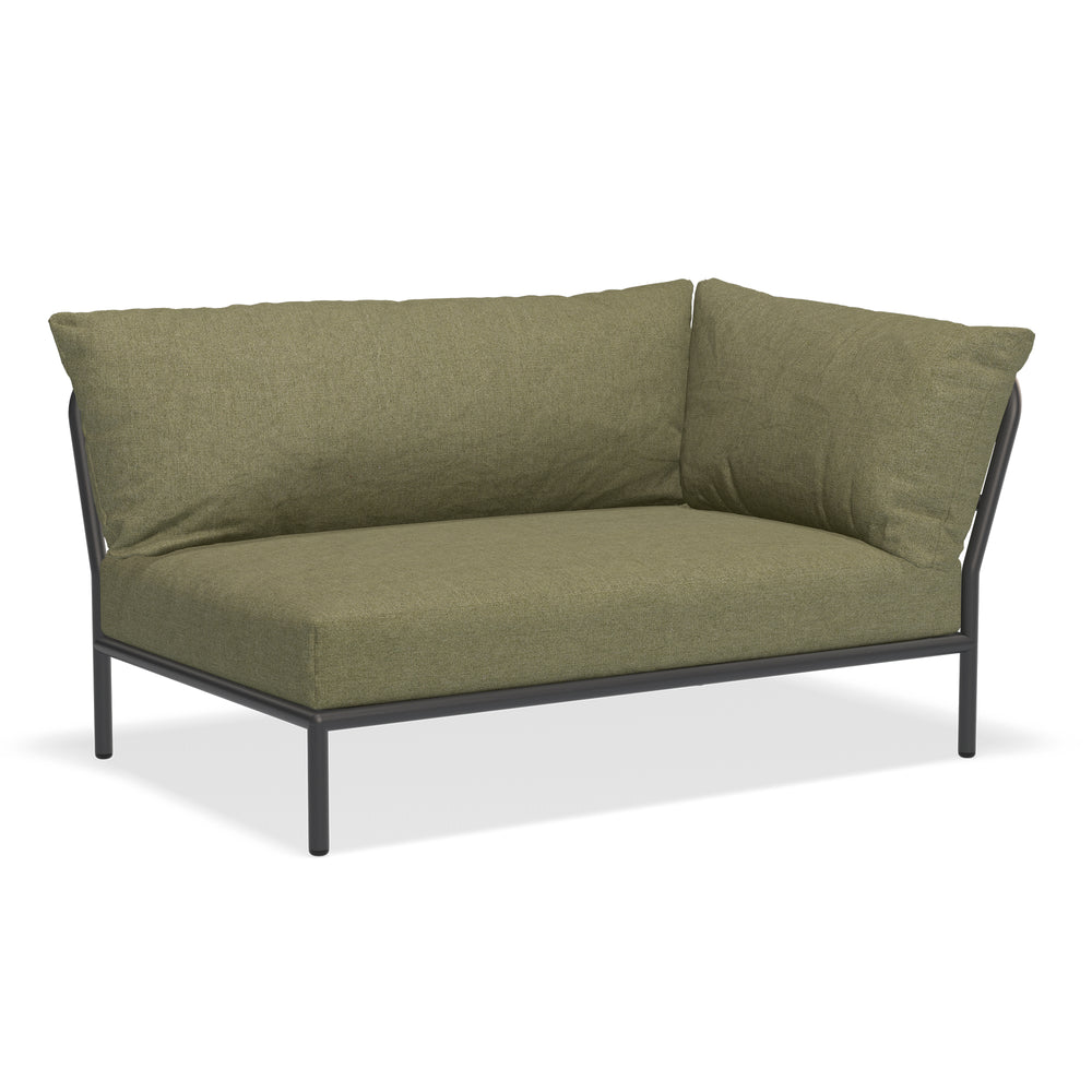HOUE - Level 2 Sofa | leaf / rechts / dark grey