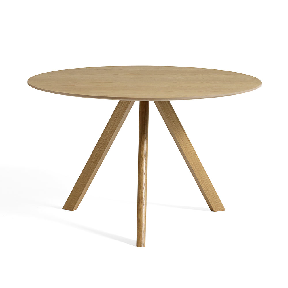 HAY - Copenhague CPH20 Bistrotisch  | Ø 120 cm / natur / Eiche lackiert