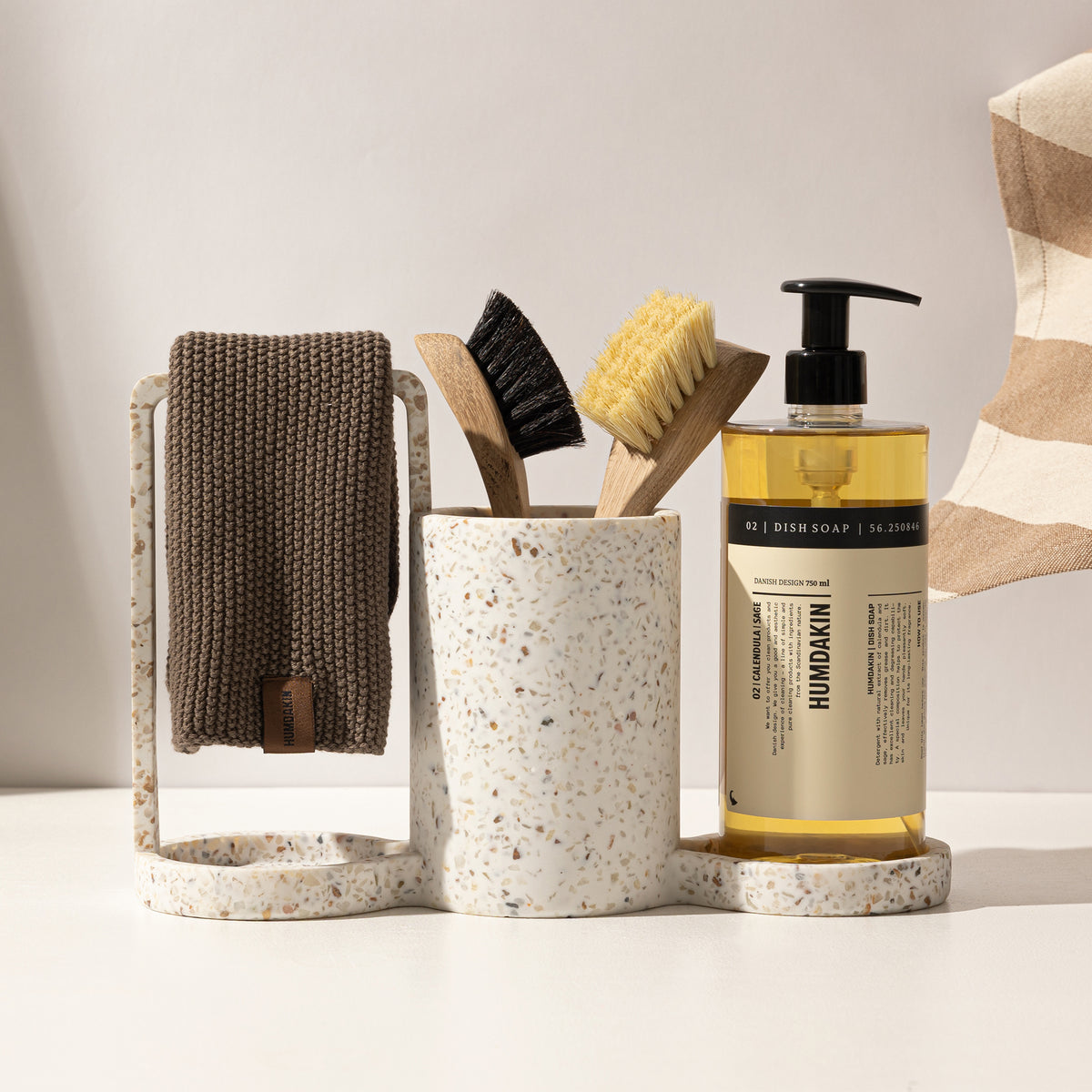 Humdakin - Terrazzo Spülorganizer | All-in-One