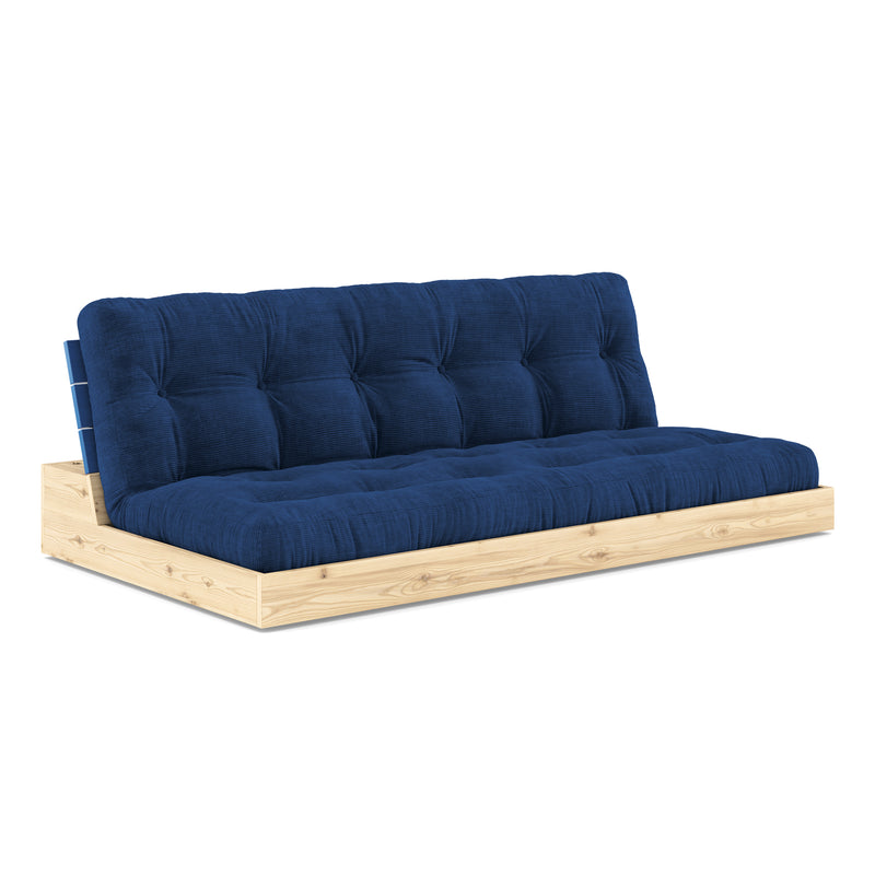 Karup - Base Schlafsofa | 517 Royal Blue / 401 Cobalt blue lacquered