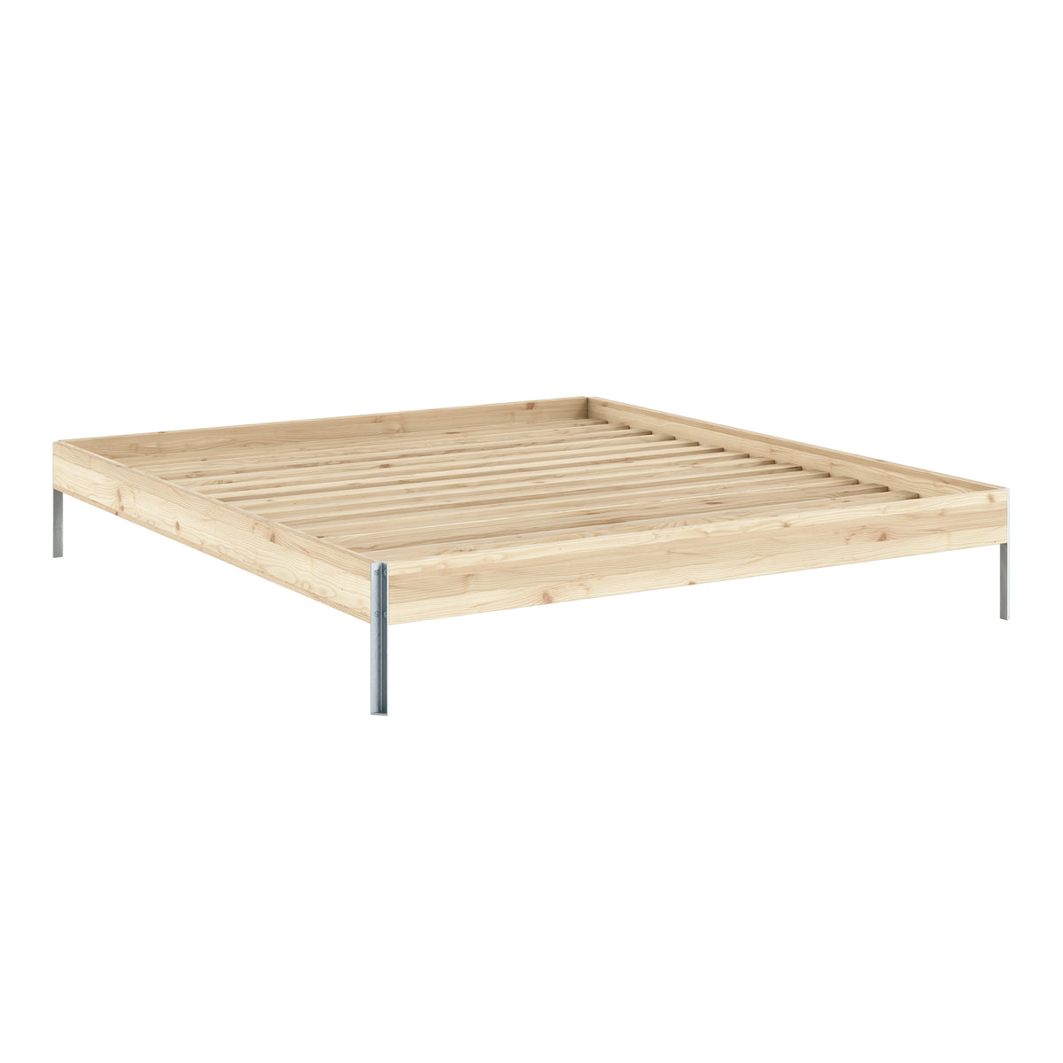 Karup - Core Bett | 180 x 200 cm / Kiefer natur / 100 raw