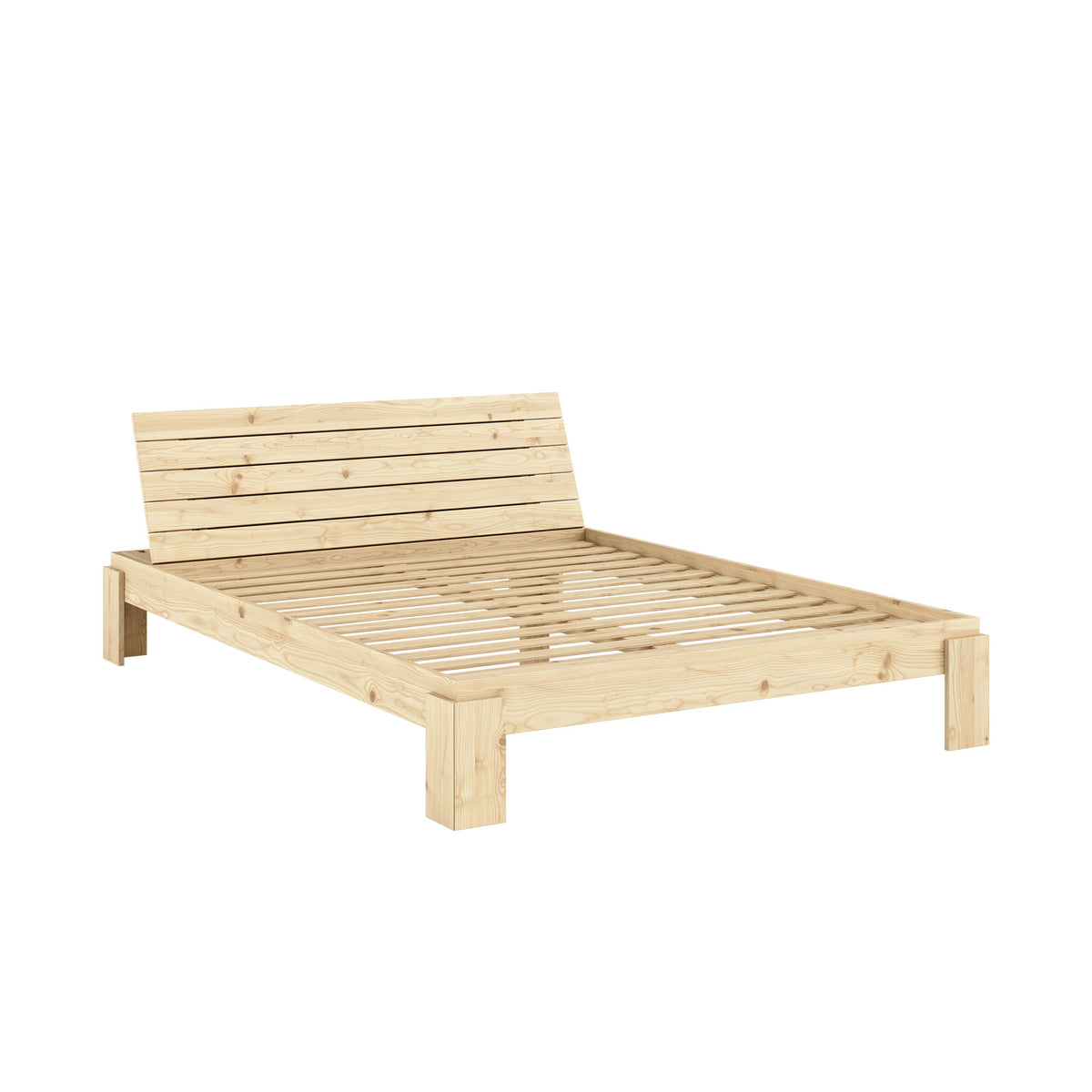 Karup - Layers Bett mit Kopfteil | mit Kopfteil / 160 x 200 cm