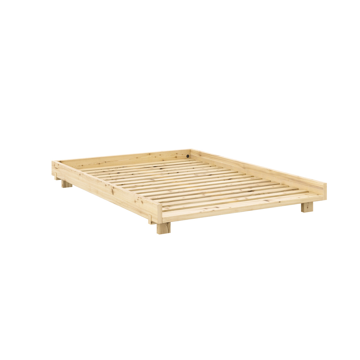 Karup - Social Bett | ohne / 140 x 200 cm / 101ClearLacquered