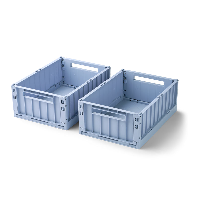 LIEWOOD - Weston Aufbewahrungsbox | 2er-Set / M / dusty lavender