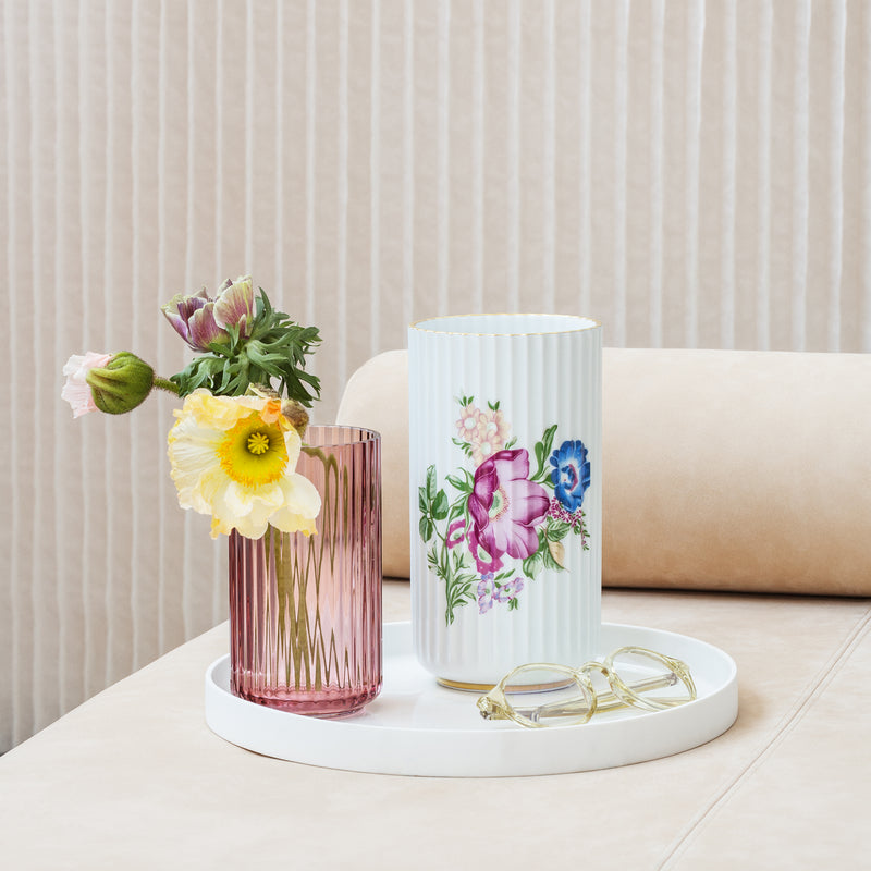 Lyngby Porcelæn - Glasvase H 38 cm