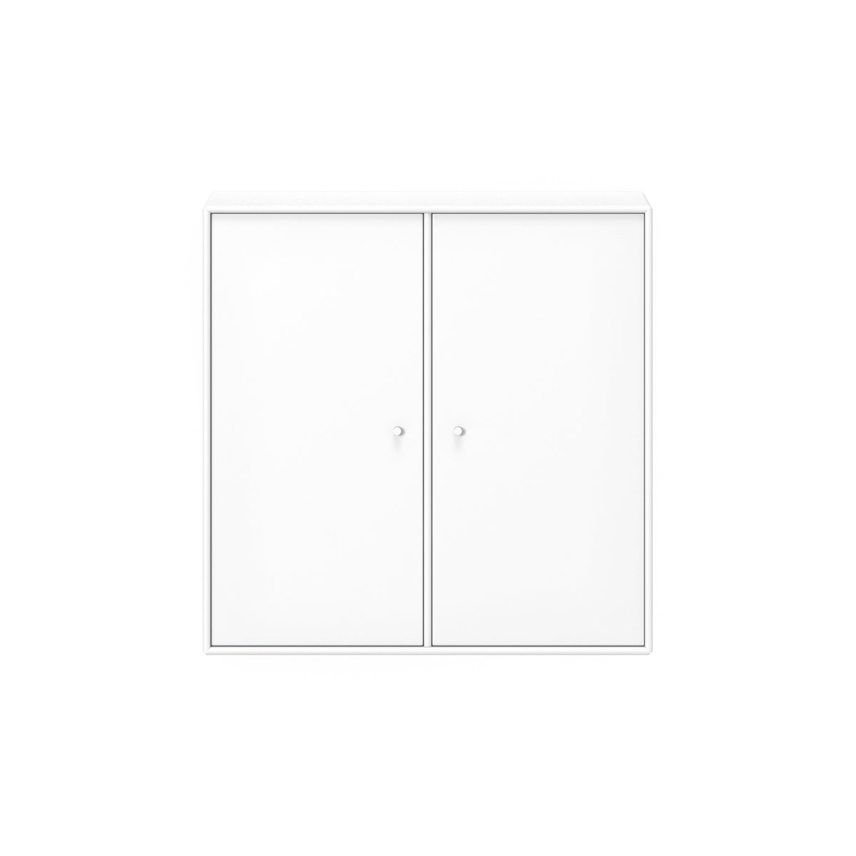 Montana - Cover Wandschrank | Aufhängebeschlag / new white