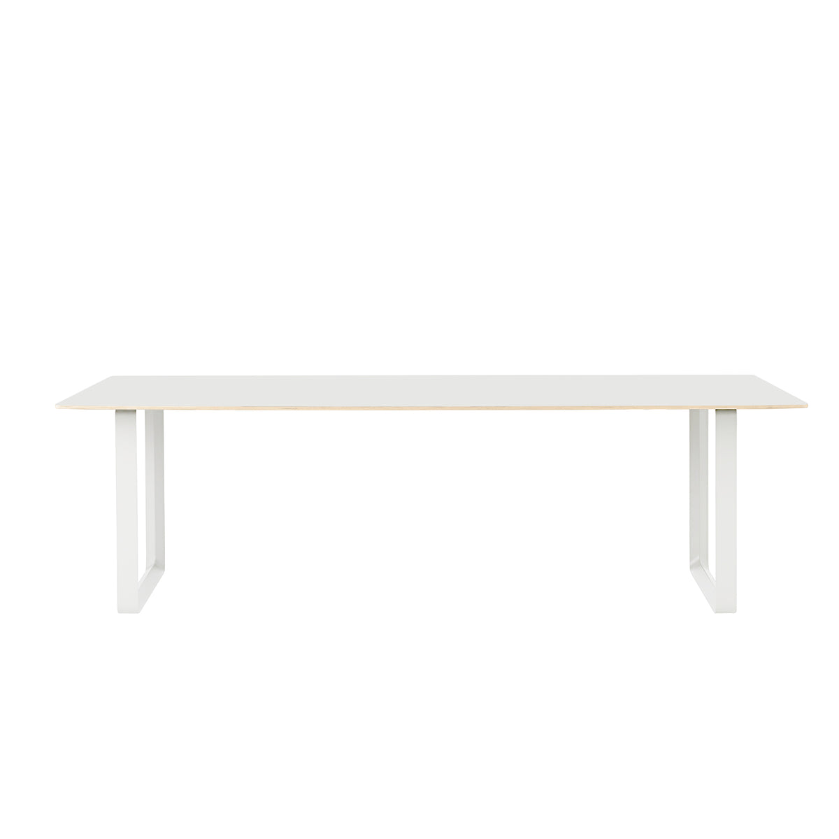 Muuto - 70/70 Esstisch 255 x 108 cm | 255 x 108 cm / weiß (Laminat)