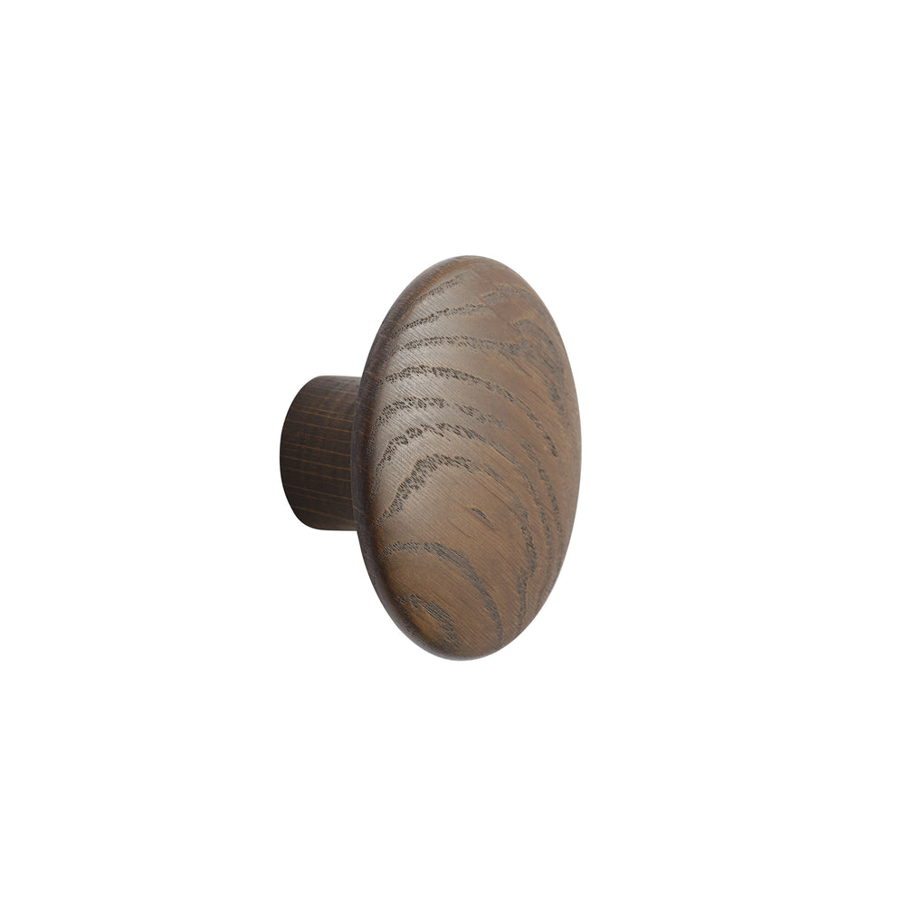 Muuto - Wandhaken The Dots Wood | S / dunkelbraun