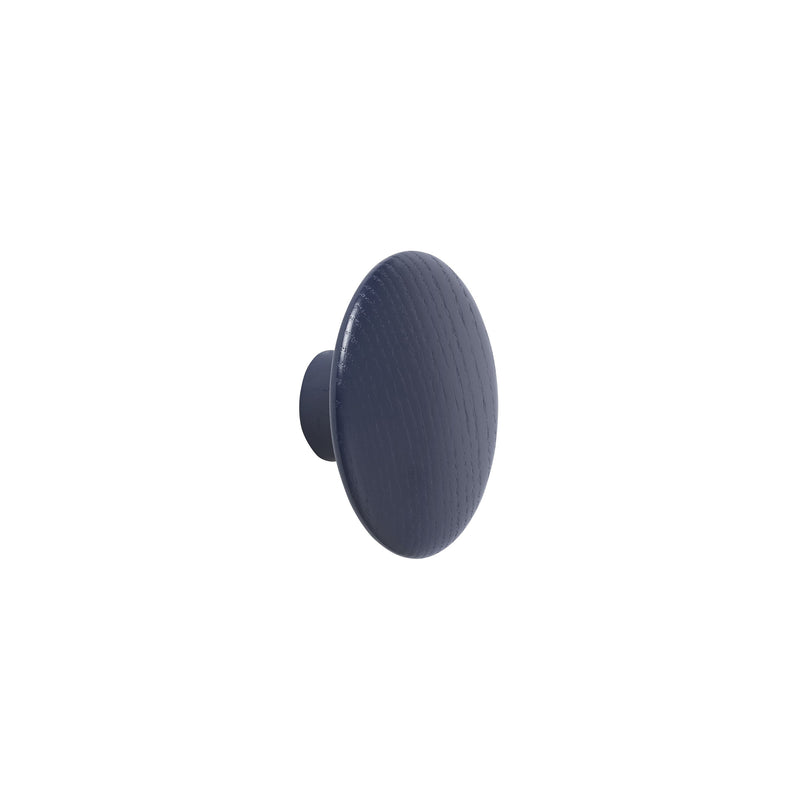 Muuto - Wandhaken The Dots Wood | XS / nachtblau