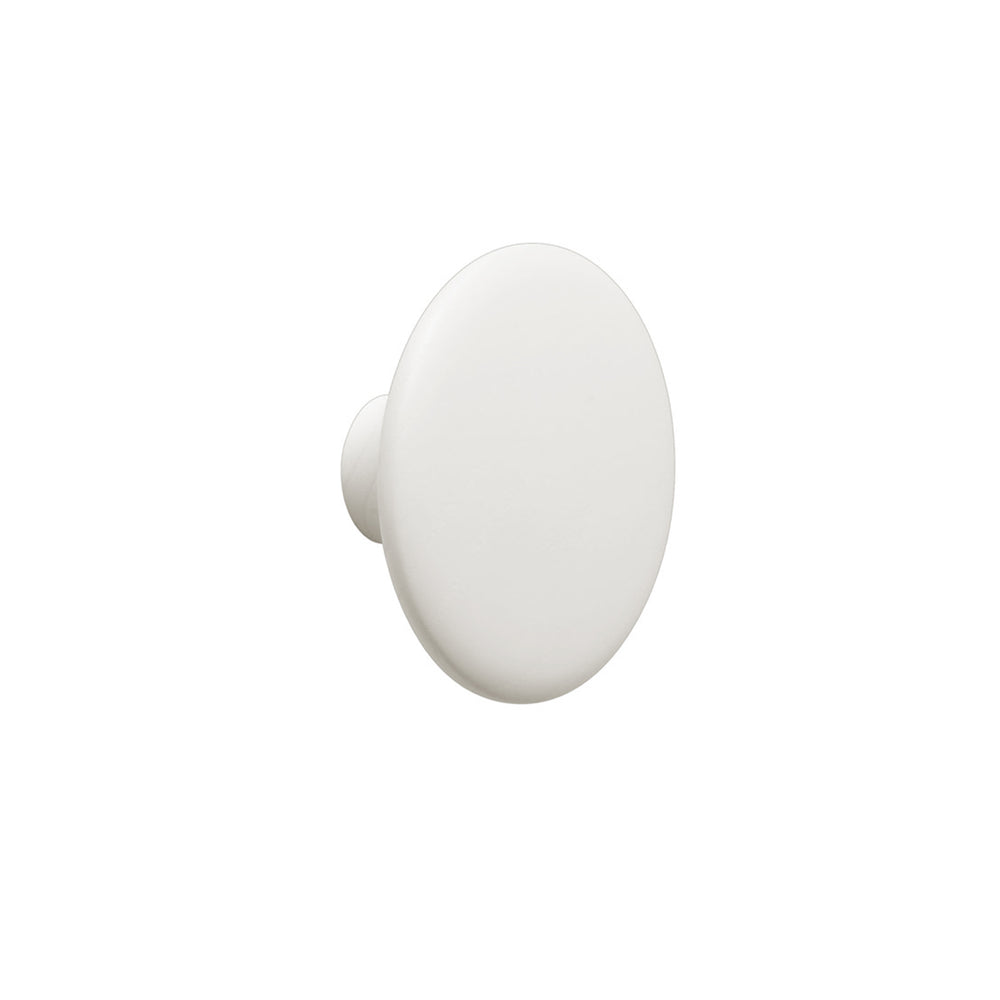 Muuto - Wandhaken The Dots Wood | S / off weiß