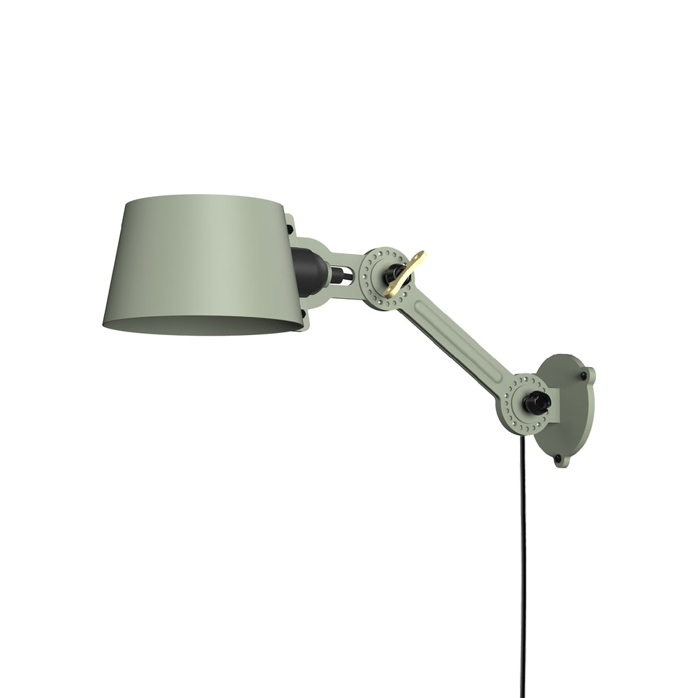 Tonone - Bolt Sidefit Wandleuchte klein | Kabel / flux green