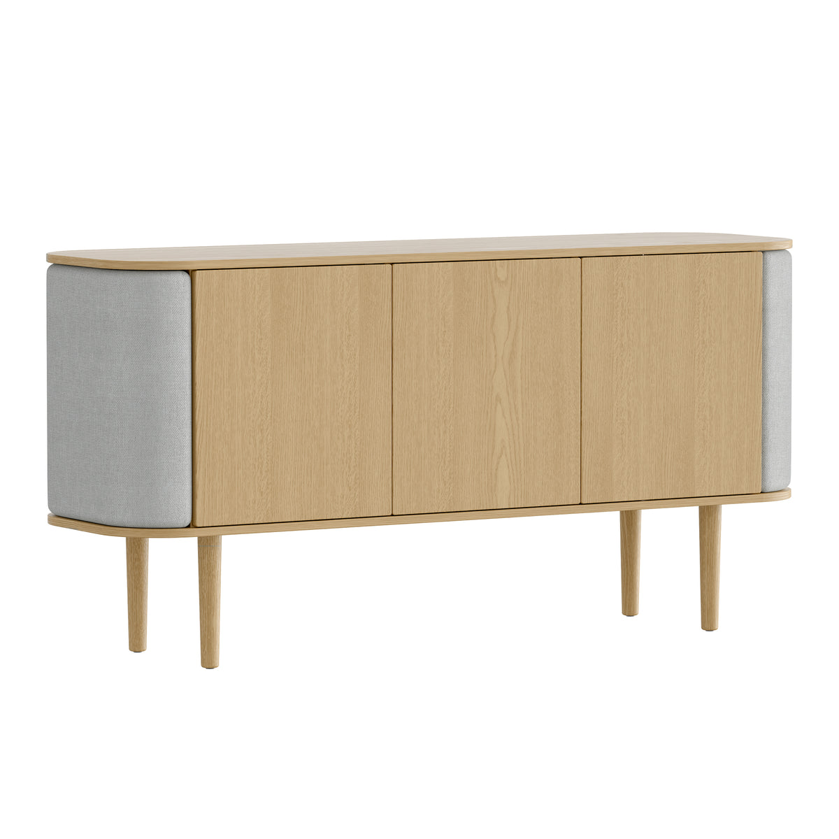 Umage - Treasures Sideboard | 3 Türen / Eiche natur  / sterling