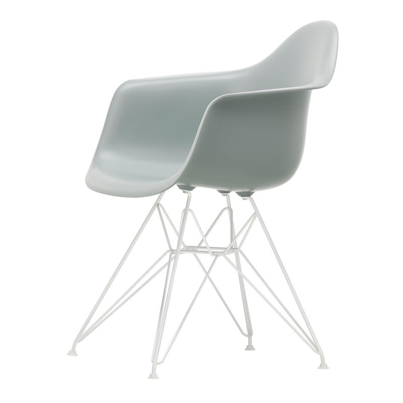 Vitra - Eames Plastic Armchair DAR RE | hellgrau RE / weiß