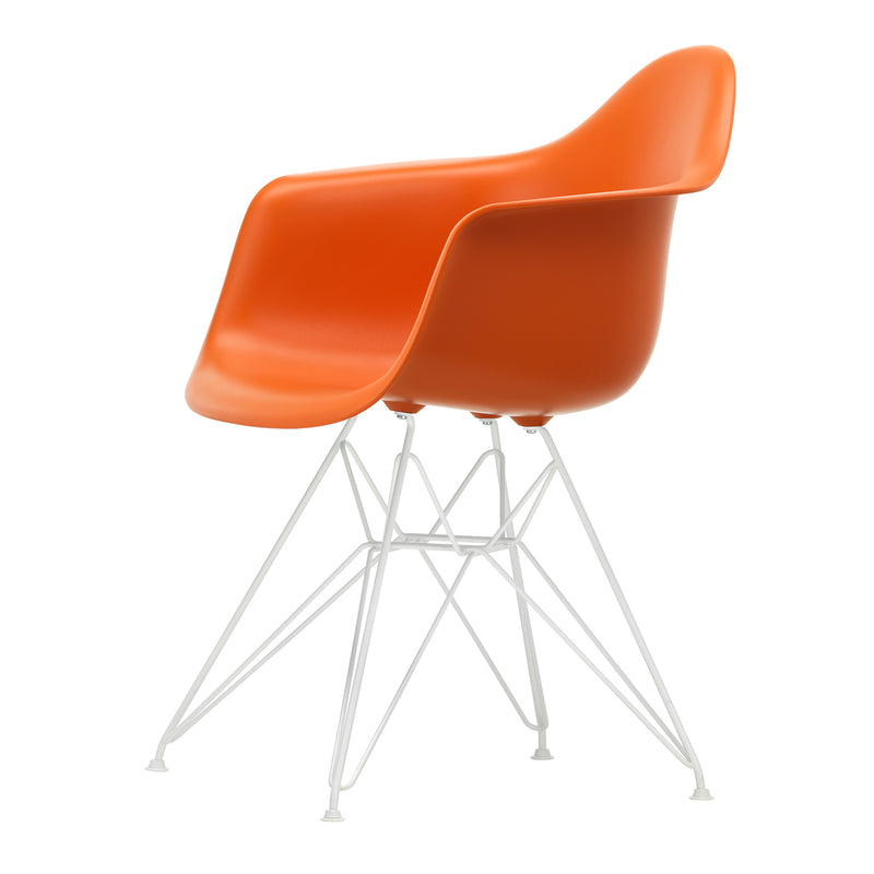 Vitra - Eames Plastic Armchair DAR RE | rostorange RE / weiß
