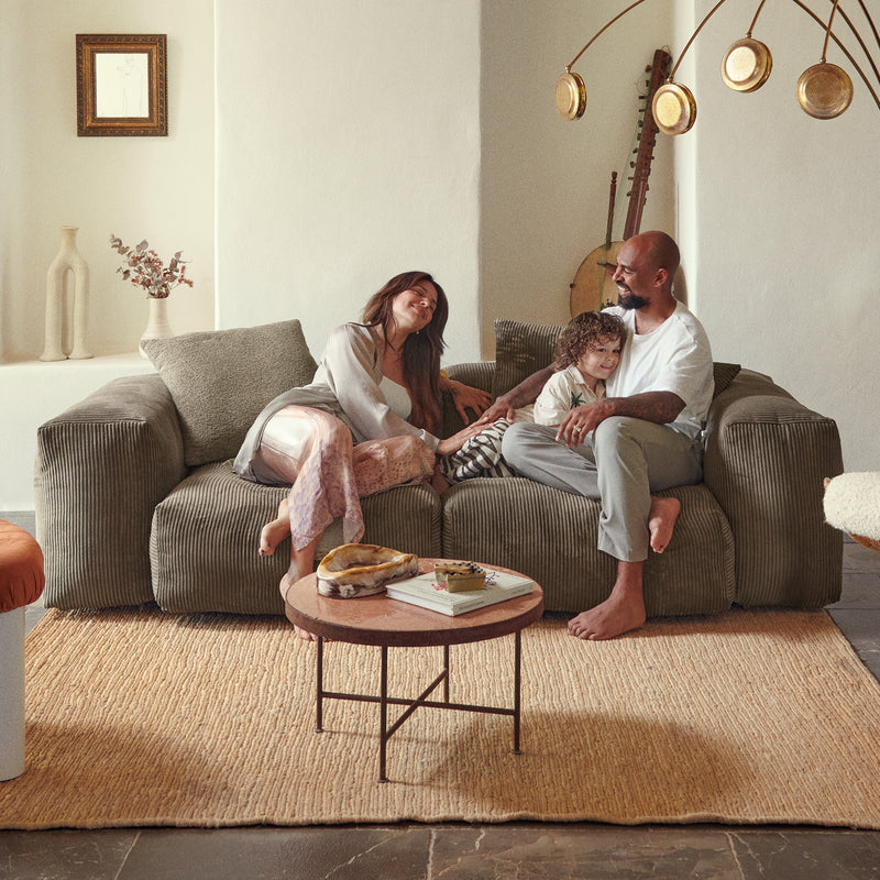 vetsak - Sofa Seat Extra Large | Cord Velour mocha
