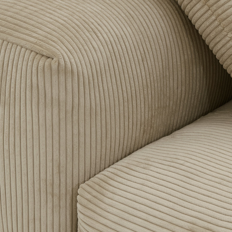 vetsak - Sofa Seat Large | Cord Velour sand